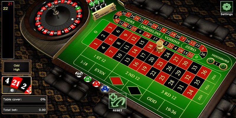 Học cách đặt cược trong Roulette KUBET chi tiết